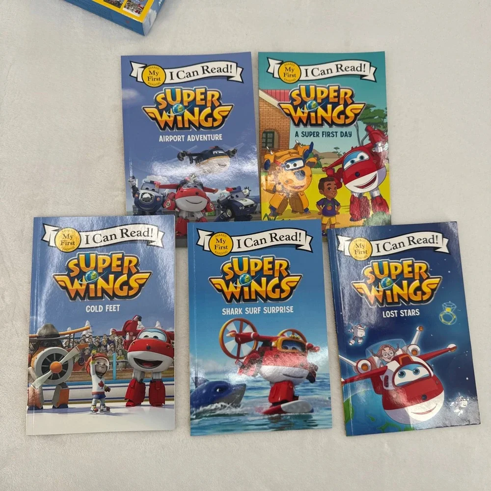 Super Wings A Super Reading Collection Kids I Can Read Boxed Book Set 5 Stories